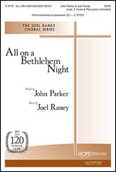 All on a Bethlehem Night SATB choral sheet music cover